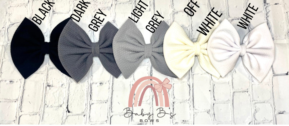 Solids Classic Bows